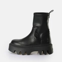 Schuh Liebe 4 Buffalo Flora Sockboot