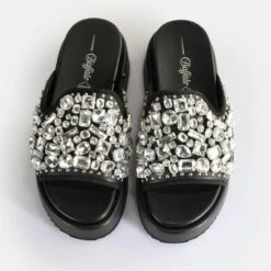 Buffalo Noa Glam Slide -Schuh Liebe 2159816 P3