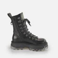 Buffalo Mono Lace Up Hike Mid Warm -Schuh Liebe 2228253 P5