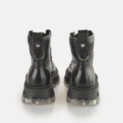 Buffalo Mono Zip Lace Up Mid -Schuh Liebe 2228612 P7